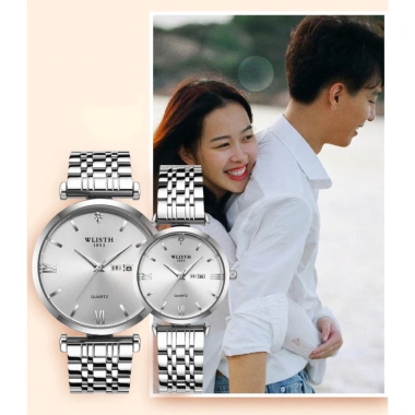 Đồng hồ nam nữ Wlisth dây thép sang trọng - Giá ưu đãi 948.888₫, thời trang bền bỉ