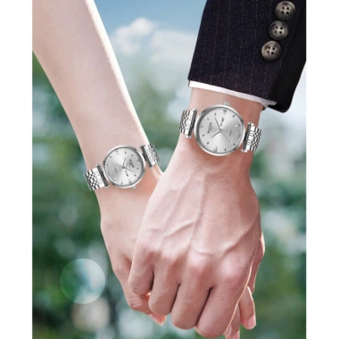 Đồng hồ nam nữ Wlisth dây thép sang trọng - Giá ưu đãi 948.888₫, thời trang bền bỉ