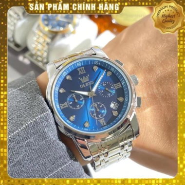 Đồng hồ nam OLEVS 2.858 đa chức năng, dây thép không gỉ - Giá ưu đãi 2.250.000₫ 6