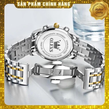 Đồng hồ nam OLEVS 2.858 đa chức năng, dây thép không gỉ - Giá ưu đãi 2.250.000₫ 9