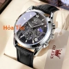 Đồng hồ nam OLEVS 2.876 dây da bò chống thấm nước sâu, phát sáng - Giá 1.975.000₫