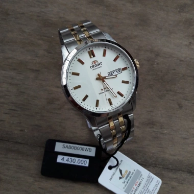 Đồng hồ Nam Orient SAB0B008WB Automatic chính hãng, dây thép - Giá chỉ 4.630.000₫ 2
