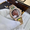 Đồng Hồ Nam Patek PA52 40mm Vỏ Vàng Viền Đá Máy Cơ Automatic Nhật - Tặng Kèm Hộp 3