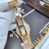 Đồng Hồ Nam Patek PA52 40mm Vỏ Vàng Viền Đá Máy Cơ Automatic Nhật - Tặng Kèm Hộp 8