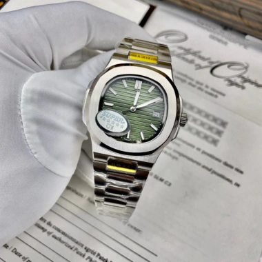 Đồng Hồ Nam Patek Philipp PA51 40mm Xanh Lá Viền Trơn Máy Cơ Nhật – Tặng Hộp, Giá 2.418.180₫ 10