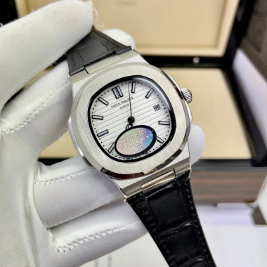 Đồng Hồ Nam Patek Philipp PA51A 40mm Trắng Viền Trơn Máy Cơ Nhật - Giá 2.4 Triệu 2 Đồng Hồ Nam Patek Philipp PA51A 40mm Trắng Viền Trơn Máy Cơ Nhật - Giá 2.4 Triệu 2