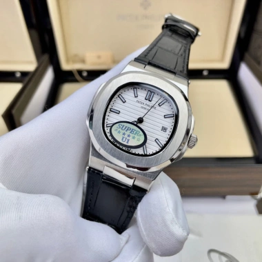 Đồng Hồ Nam Patek Philipp PA51A 40mm Trắng Viền Trơn Máy Cơ Nhật - Giá 2.4 Triệu 4 Đồng Hồ Nam Patek Philipp PA51A 40mm Trắng Viền Trơn Máy Cơ Nhật - Giá 2.4 Triệu 4