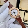 Đồng Hồ Nam Patek Philipp PA51A 40mm Trắng Viền Trơn Máy Cơ Nhật - Giá 2.4 Triệu 11