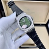 Đồng Hồ Nam Patek Philipp PA51A Xanh 40mm Viền Trơn Máy Cơ Nhật - Tặng Hộp 9