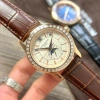 Đồng Hồ Nam Patek Philippe 5.205 Xanh Dương Viền Đá, Máy Cơ Nhật, Bảo Hành 2 Năm 9