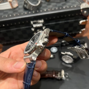 Đồng Hồ Nam Patek Philippe 5.726 40mm Cơ Nhật Bản - Viền CZ Baguette, Dây Cá Sấu, 2,6 Triệu 3 Đồng Hồ Nam Patek Philippe 5.726 40mm Cơ Nhật Bản - Viền CZ Baguette, Dây Cá Sấu, 2,6 Triệu 3