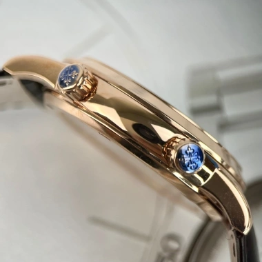 Đồng hồ nam Patek Philippe 6.104R 42mm, dây da cá sấu, máy Cal 240, giảm 22,5 tr 4 Đồng hồ nam Patek Philippe 6.104R 42mm, dây da cá sấu, máy Cal 240, giảm 22,5 tr 4
