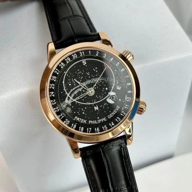 Đồng hồ nam Patek Philippe 6.104R 42mm, dây da cá sấu, máy Cal 240, giảm 22,5 tr 6 Đồng hồ nam Patek Philippe 6.104R 42mm, dây da cá sấu, máy Cal 240, giảm 22,5 tr 6