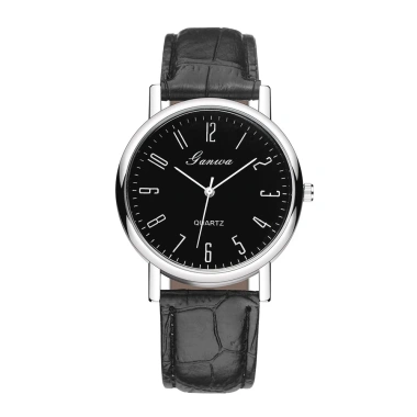 Đồng Hồ Nam Phong Cách Tối Giản Quartz 40mm Dây Da Khóa Ghim - Giá 84.000 VND 3