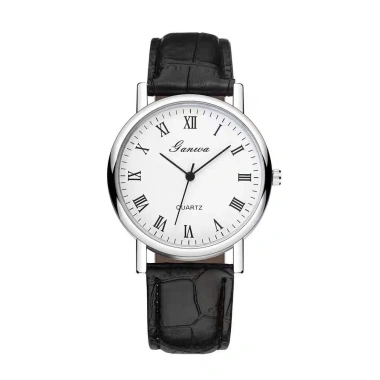 Đồng Hồ Nam Phong Cách Tối Giản Quartz 40mm Dây Da Khóa Ghim - Giá 84.000 VND 6