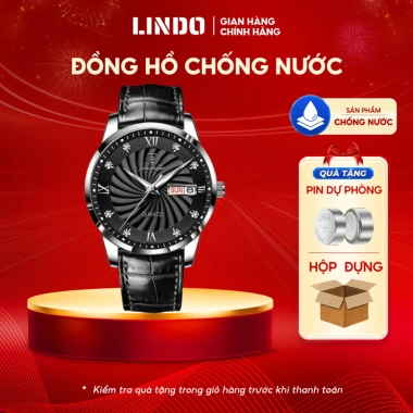 Đồng hồ nam POEDAGAR P827 chống nước 5ATM không gỉ sang trọng kèm hộp - 198.000đ