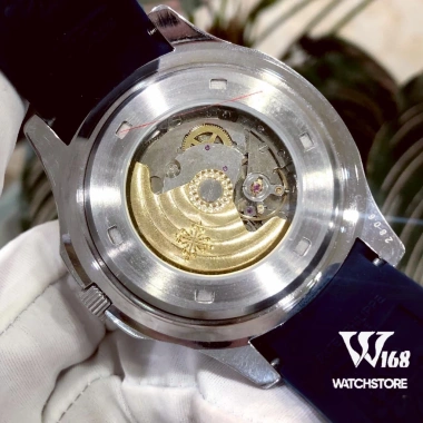 Đồng hồ nam PT cơ máy Automatic mặt viền đá - Nhiều màu cá tính, Fullbox 7