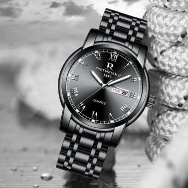 Đồng hồ nam R-ONTHEEDGE kính tráng sapphire thiết kế sang trọng giảm giá 20% tặng pin cao cấp 4