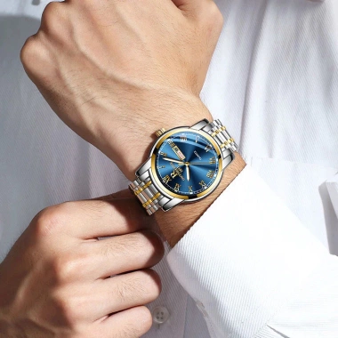 Đồng hồ nam R-ONTHEEDGE kính tráng sapphire thiết kế sang trọng giảm giá 20% tặng pin cao cấp 6