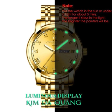 Đồng hồ nam R-ONTHEEDGE kính tráng sapphire thiết kế sang trọng giảm giá 20% tặng pin cao cấp 7