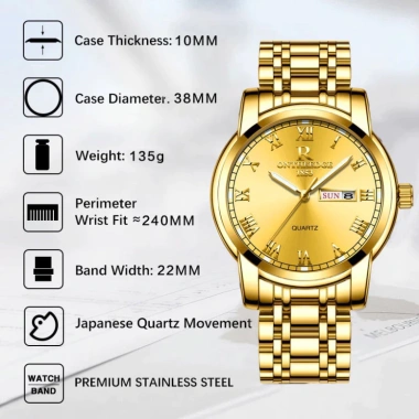 Đồng hồ nam R-ONTHEEDGE kính tráng sapphire thiết kế sang trọng giảm giá 20% tặng pin cao cấp 8