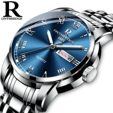 Đồng hồ nam R-ONTHEEDGE kính tráng sapphire thiết kế sang trọng giảm giá 20% tặng pin cao cấp 10
