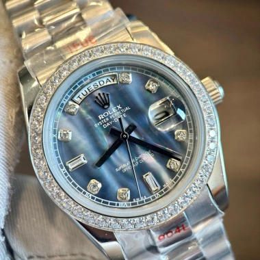Đồng Hồ Nam RoLex 36/41mm Mặt Xà Cừ Máy Cơ Nhật Bảo Hành 2 Năm - Tặng Hộp Đẹp, Giá 2,55 Triệu 2 Đồng Hồ Nam RoLex 36/41mm Mặt Xà Cừ Máy Cơ Nhật Bảo Hành 2 Năm - Tặng Hộp Đẹp, Giá 2,55 Triệu 2