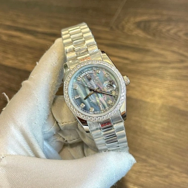 Đồng Hồ Nam RoLex 36/41mm Mặt Xà Cừ Máy Cơ Nhật Bảo Hành 2 Năm - Tặng Hộp Đẹp, Giá 2,55 Triệu 5 Đồng Hồ Nam RoLex 36/41mm Mặt Xà Cừ Máy Cơ Nhật Bảo Hành 2 Năm - Tặng Hộp Đẹp, Giá 2,55 Triệu 5