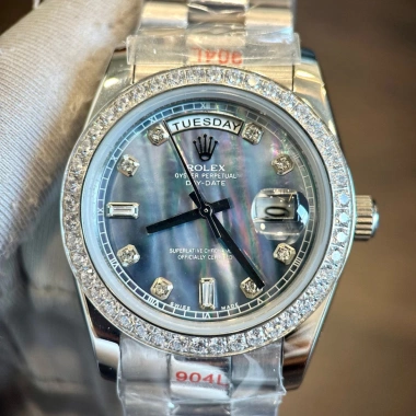 Đồng Hồ Nam RoLex 36/41mm Mặt Xà Cừ Máy Cơ Nhật Bảo Hành 2 Năm - Tặng Hộp Đẹp, Giá 2,55 Triệu 11 Đồng Hồ Nam RoLex 36/41mm Mặt Xà Cừ Máy Cơ Nhật Bảo Hành 2 Năm - Tặng Hộp Đẹp, Giá 2,55 Triệu 11