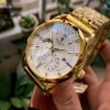Đồng hồ nam Rolex 6 kim trăng sao size 40-41, vành trám, vỏ vàng, dây kim loại, giá ưu đãi 2.55 triệu