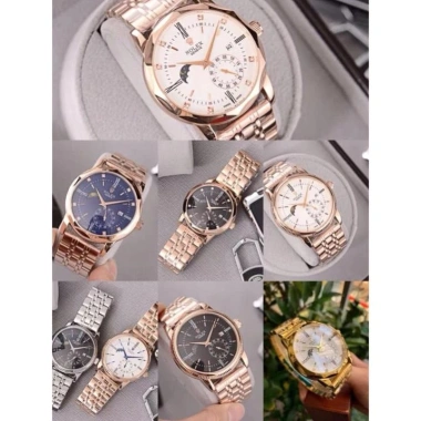 Đồng hồ nam Rolex 6 kim trăng sao size 40-41, vành trám, vỏ vàng, dây kim loại, giá ưu đãi 2.55 triệu 2 Đồng hồ nam Rolex 6 kim trăng sao size 40-41, vành trám, vỏ vàng, dây kim loại, giá ưu đãi 2.55 triệu 2