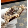 Đồng hồ nam Rolex Automatic Classic 2 lịch nâu cafe, cọc đá trắng 36-40mm - Giá ưu đãi 2.56tr 8