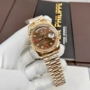 Đồng hồ nam Rolex Automatic máy Nhật Classic 2 lịch màu nâu cafe 39-40mm - Giá chỉ 2.55 triệu 6
