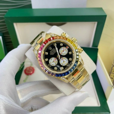 Đồng hồ nam Rolex Automatic Rainbow – Cơ, sang trọng, tặng hộp đẹp, 2.649.600₫ 6