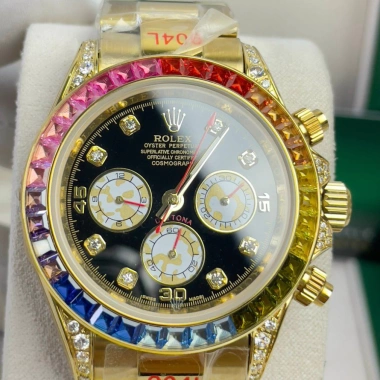 Đồng hồ nam Rolex Automatic Rainbow – Cơ, sang trọng, tặng hộp đẹp, 2.649.600₫ 8