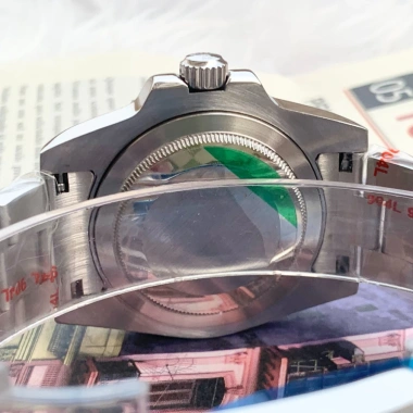 Đồng hồ nam Rolex Automatic Yacht mặt đen viền xanh-đen, dây thép trắng 5 chấu size 40-41 - giá ưu đãi 2.55 triệu 9 Đồng hồ nam Rolex Automatic Yacht mặt đen viền xanh-đen, dây thép trắng 5 chấu size 40-41 - giá ưu đãi 2.55 triệu 9