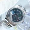 Đồng hồ nam RoLex Classic 2 lịch máy cơ automatic, mặt thiên thạch, viền đá 40-41mm, tặng hộp đẹp - Giá ưu đãi 2,577,600₫