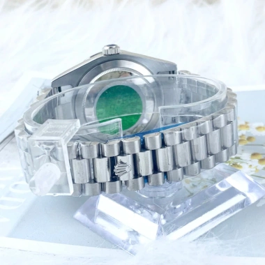 Đồng hồ nam RoLex Classic 2 lịch máy cơ automatic, mặt thiên thạch, viền đá 40-41mm, tặng hộp đẹp - Giá ưu đãi 2,577,600₫ 7