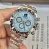 Đồng hồ nam Rolex cơ 3 nút mặt xanh 40mm dây thép trắng - Giá giảm 2.55 triệu 2