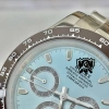Đồng hồ nam Rolex cơ 3 nút mặt xanh 40mm dây thép trắng - Giá giảm 2.55 triệu 3