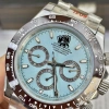 Đồng hồ nam Rolex cơ 3 nút mặt xanh 40mm dây thép trắng - Giá giảm 2.55 triệu 6