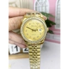 Đồng hồ Nam Rolex cơ mặt vàng 3D, dây thép 38/41mm - Giá ưu đãi 2.55 triệu