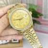 Đồng hồ Nam Rolex cơ mặt vàng 3D, dây thép 38/41mm - Giá ưu đãi 2.55 triệu 3