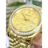 Đồng hồ Nam Rolex cơ mặt vàng 3D, dây thép 38/41mm - Giá ưu đãi 2.55 triệu 8