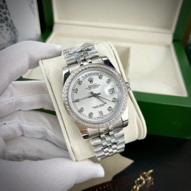 Đồng hồ nam Rolex Datejust Automatic máy nhật sang trọng, tặng hộp đẹp, giảm 24% cho doanh nhân 2