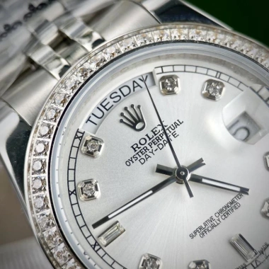 Đồng hồ nam Rolex Datejust Automatic máy nhật sang trọng, tặng hộp đẹp, giảm 24% cho doanh nhân 4
