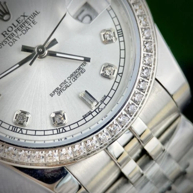 Đồng hồ nam Rolex Datejust Automatic máy nhật sang trọng, tặng hộp đẹp, giảm 24% cho doanh nhân 5