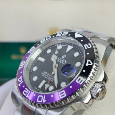 Đồng hồ nam Rolex GMT Master II 41mm máy cơ Nhật Bản - dây thép không gỉ, tặng hộp đẹp, giá 2.475.000₫ 6
