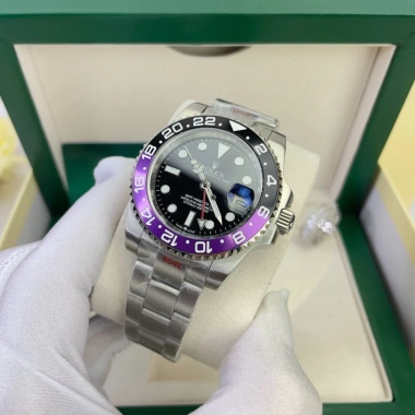 Đồng hồ nam Rolex GMT Master II 41mm máy cơ Nhật Bản - dây thép không gỉ, tặng hộp đẹp, giá 2.475.000₫ 8