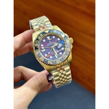 Đồng Hồ Nam Rolex GMT Master II Tiger Iron Dial 41mm Cơ Auto - Núm Zen, Khóa Gập, Niềng Xoay - Giá ưu đãi 2.452.200 VND